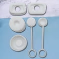 thumbnail image 1 of Tapón De Polvo De Paja Tapón antiderrame para taza de agua de 6 uds. Tapón antifugas de silicona (blanco) Tmvgtek Para Estrenar, 1 of 5