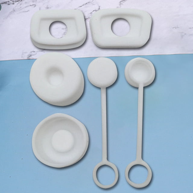 Tapón De Polvo De Paja Tapón antiderrame para taza de agua de 6 uds. Tapón antifugas de silicona (blanco) Tmvgtek Para Estrenar