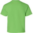thumbnail image 7 of Gildan Youth Ultra Cotton T-Shirt, Style G2000B, Multipack Medium Lime, 7 of 7