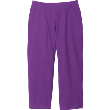 french terry capris plus size