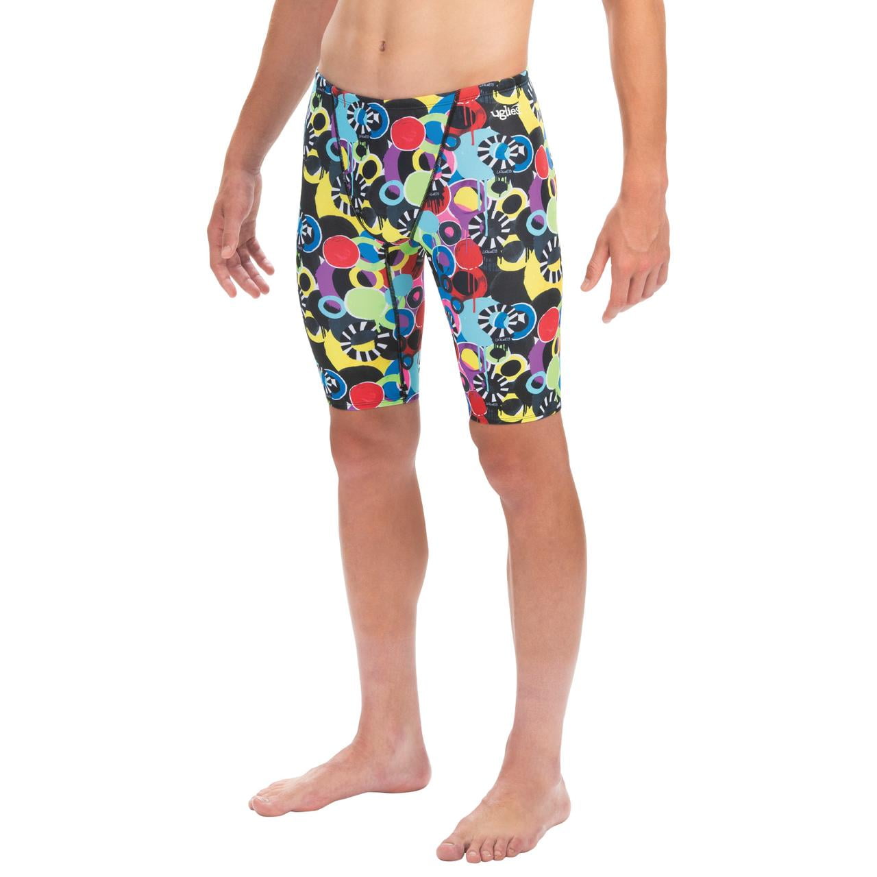 Details about    NEW DOLPHIN UGLIES MENS TRAINING SWIMMING JAMMERS SIZE 34 GRAFITTI F4/1205C 