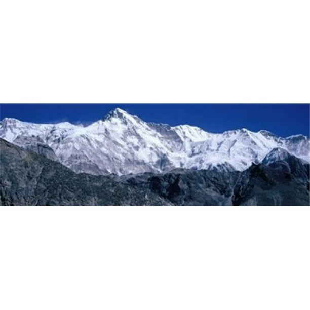 Panoramic Images PPI63409L Cho Oyu de la Région de Khumbu de la Vallée de Goyko Imprimé par Panoramic Images - 36 x 12