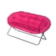 thumbnail image 2 of Silla de salón doble Moon Plegable Suave Perfecl Rosa, 2 of 8