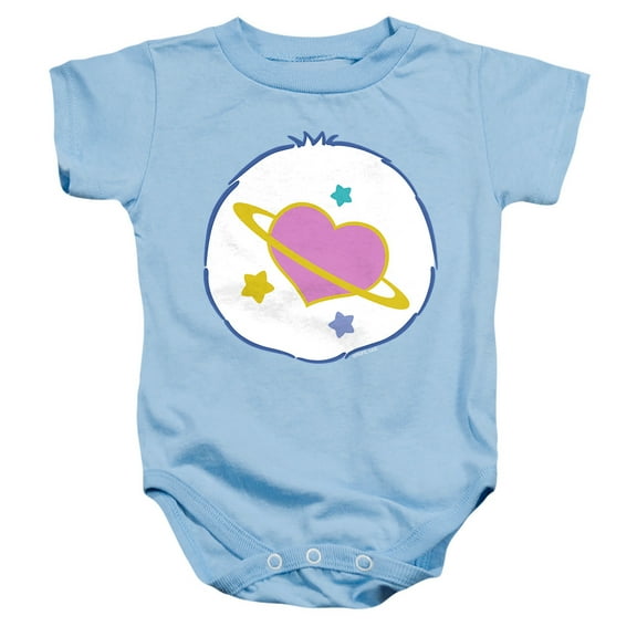 Care Bears Daydream Bear Belly Unisex Infant Snap Suit for Baby, Light Blue, Large