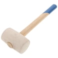 thumbnail image 4 of CTIRCHIU Tile Installation Hammer Practical Wooden Handle Rubber Hammer Decoration Tools - 12oz, 4 of 8
