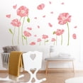 thumbnail image 4 of Adhesivo de pared de flores Matsuzay papel tapiz autoadhesivo multifuncional HA077600-00B, 4 of 6