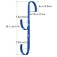 Pool Pole Hanger Swimming Pool Fence Hooks Pool Leaf Net Holder For