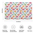 thumbnail image 3 of Colorful Cartoon Dinosaurs Pattern Bathroom Rugs Mat,Non Slip Microfiber Bathroom Rug,Rubber Backing,Soft Bathroom Mats for Bathroom Floor,Tub and Shower,20x32in(50x80cm), 3 of 5