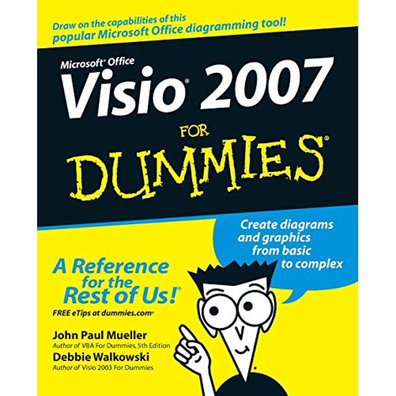 Pre-Owned Microsoft Office VISIO 2007 for Dummies (Paperback) 0470089830 9780470089835