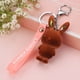 thumbnail image 5 of Llavero Qarigey Adorable Animal para niñas color naranja con cuerda, 5 of 6