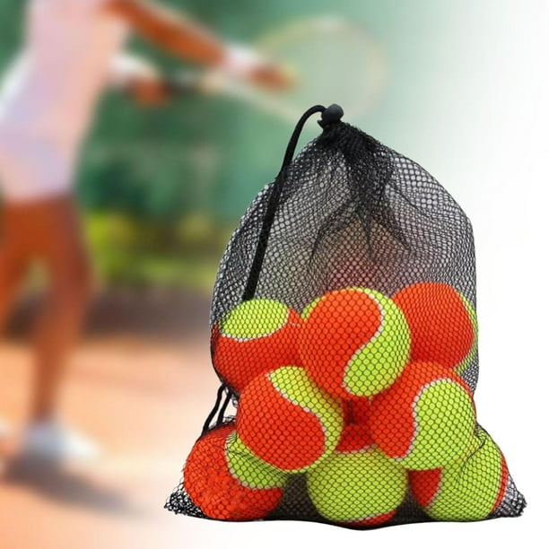 12 pelotas de tenis de 64 mm de diámetro shamjiam Naranja Amarillo