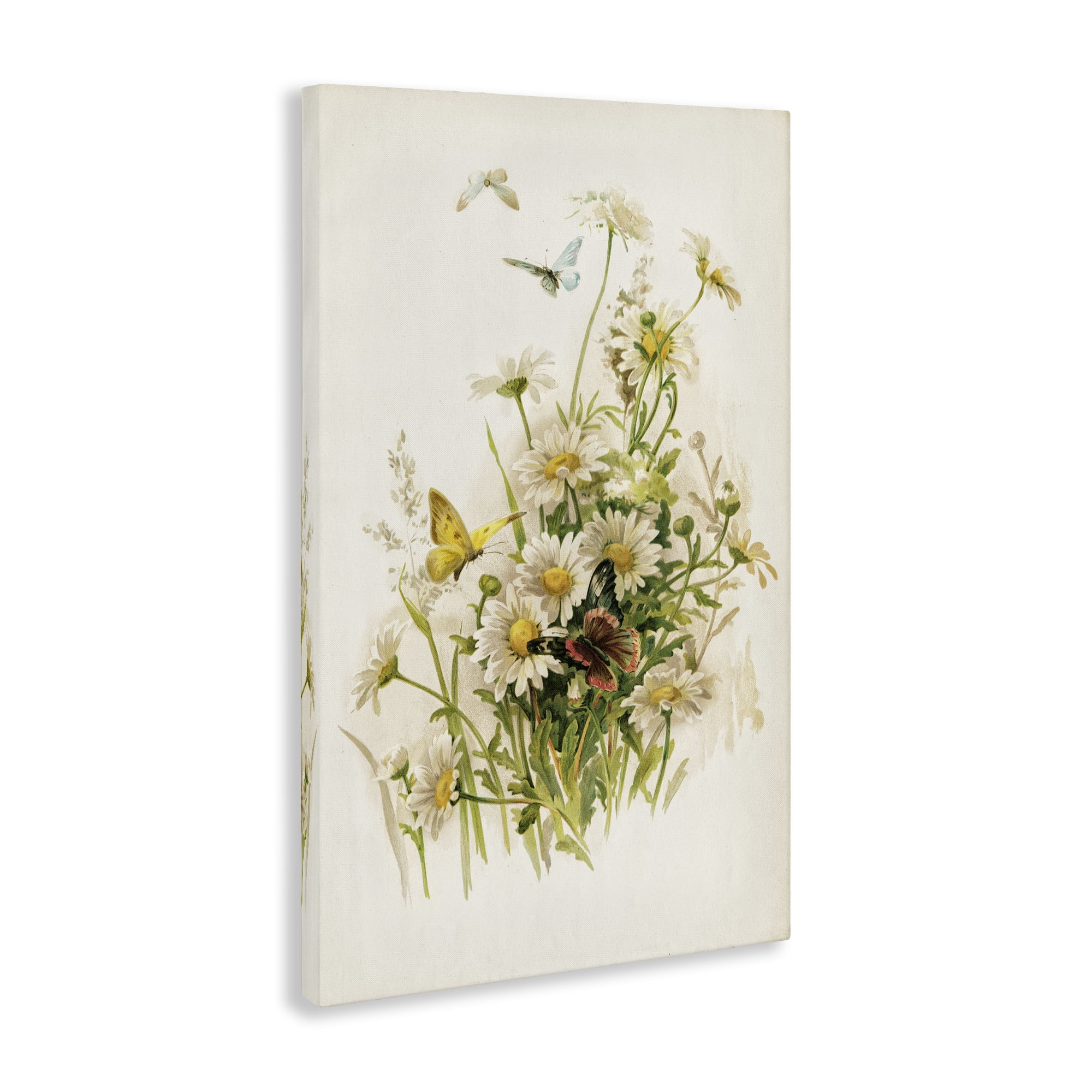 Stupell Industries Spring Pickings Florals Plants & Flowers Painting Wrapped Canvas Art Print Wall Art, 30 x 45