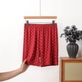 thumbnail image 2 of Posijego Plus Size Pajama Shorts for Women Summer Sleep Shorts XL–5XL Womens Elastic Waist Soft Stretch Lounge Shorts, 2 of 6