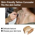 thumbnail image 4 of Tattoo Concealer, Brightening Invisible Waterproof Hides Tattoos Two-Tone Concealer, 4 of 5