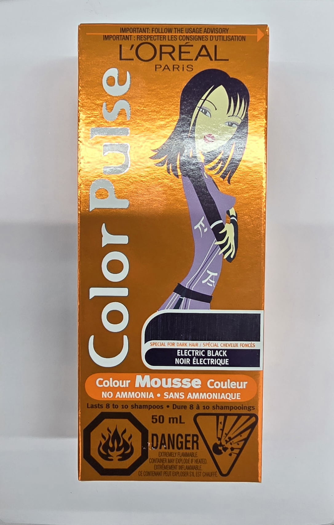 L'Oreal Paris Excellence HiColor H22 Black Sapphire Hair Tint, 6