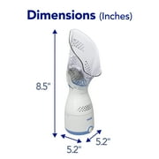 Vicks Steam Sinus Inhaler Model VIH200 with 4 Bonus VapoPads for Allergies and Colds