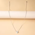 thumbnail image 5 of PVCS Collier Mode Femme 26 Lettres Pendentif Cœur d'Amour, 5 of 5