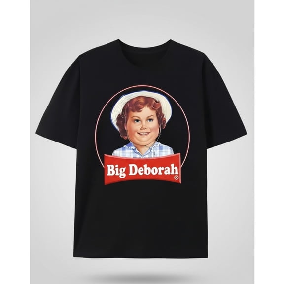 Big Deborah Name Pun Party Graphic T-Shirt
