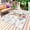 White, variant on Bunny Easter Outdoor Rug 4x6 Ft - Reversible Patio Rug Outdoor Camping Rugs, Spring Floral Pastoral Wooden Washable Indoor Outdoor Area Rugs, Non-Slip Outdoor Carpet Runner for Deck/Porch