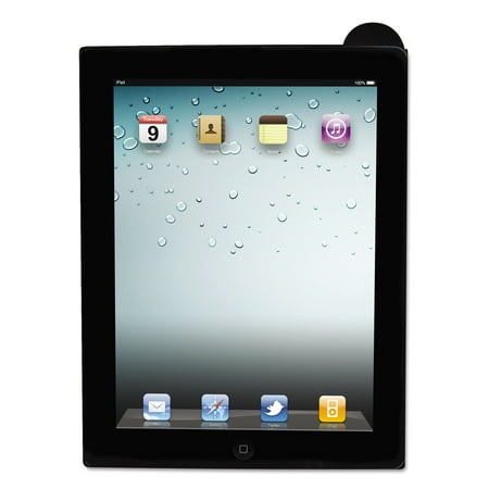 Saunders Aluminum Storage Clipboard Accessory for iPad Air, Black