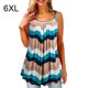 thumbnail image 1 of Verano Tops Correa Escote redondo Chaleco Sin mangas Tela estampada para mujer, Tipo 7, 6XL Speravity AP001971-54, 1 of 5