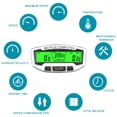 thumbnail image 3 of SUNDING Cycling Bicycle LCD Computer Bike Backlight Wired Code Table Speedometer, 3 of 9
