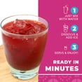 thumbnail image 4 of La Monjita Agua Fresca Hibiscus Guava No Sugar - Mexican Agua de Jamaica Naturally Flavored No Sugar Added Drink Mix with Hibiscus, Guava, and Chia Seeds - 100 Servings (1kg / 35.2oz), 4 of 8