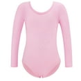 thumbnail image 5 of Afdoent Girls Dresses Dance Long Sleeve Leotard With Back And Sparkly Skirt Two Piece For Performance Gymnastics Practice 7-8 Years, 5 of 9