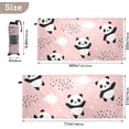 thumbnail image 4 of Coolnut Panda Beach Towel, Sand Free Super Absorbent Oversized Travel Towel with Mesh Bag for Beach,Camping, Swimming, Holiday, 30"x 60", 4 of 7