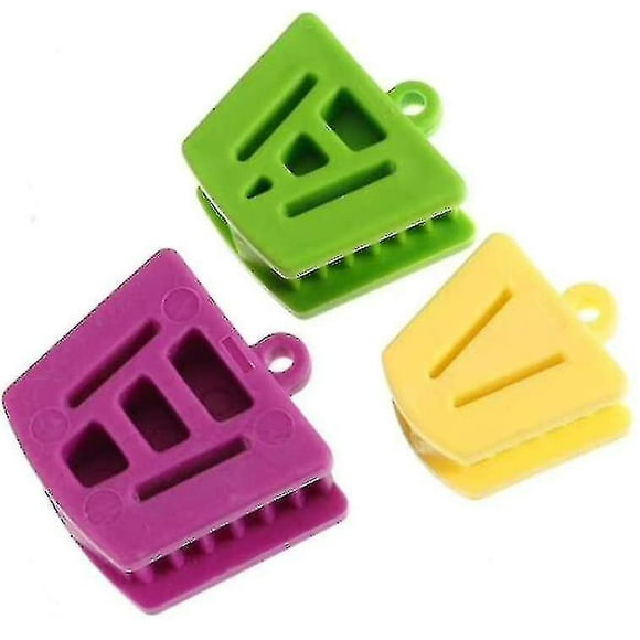 Dental Oral Props Teeth Bite Blocks Bite-block Dental Accessories (3pcsmulti-color