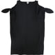 thumbnail image 1 of bar III Vestido recto con hombros descubiertos para mujer, negro, mediano, 1 of 2