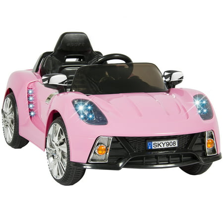 12V Ride On Car Kids W/ MP3 Electric Battery Power Remote Control RC Pink