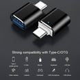 thumbnail image 2 of PLGEBR 2 Pack USB C to USB 3.0 Adapter, Type C Male to USB Female Adapter OTG for MacBook Pro/Air and Other Type C Devices, 2 of 8