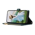 thumbnail image 4 of iPhone 15 Plus Wallet Case, with Crossbody Shoulder Strap Hand Wrist Cards Holder Zipper Pocket RFID Blocking Shockproof Flip Cover Stand Snap Closure Phone Case for Apple iPhone 15 Plus, Green, 4 of 7