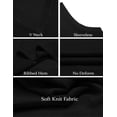 thumbnail image 5 of COOFANDY Men's Sleeveless Sweater Vest Lightweight V-Neck Solid Cotton Vest Pullover, 5 of 5
