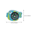 thumbnail image 2 of OFFIGAM 5Pcs Mini Assorted Color Compass for Boys and Girls Direction Finding Outdoor Exploration, 2 of 8