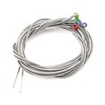 thumbnail image 2 of Pack of 5 Bass String Medium Light-weight Strong Craftsmanship Music Wire Dust-proof Electric Guitar Musical Fittings Instrument Accessory Replaced Part, 2 of 8