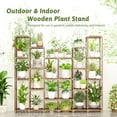 thumbnail image 4 of 22 Tiers  Shelf for  Large Indoor  Stand  Rack    Stands for   Holder for Patio Balcony Garden, 4 of 13