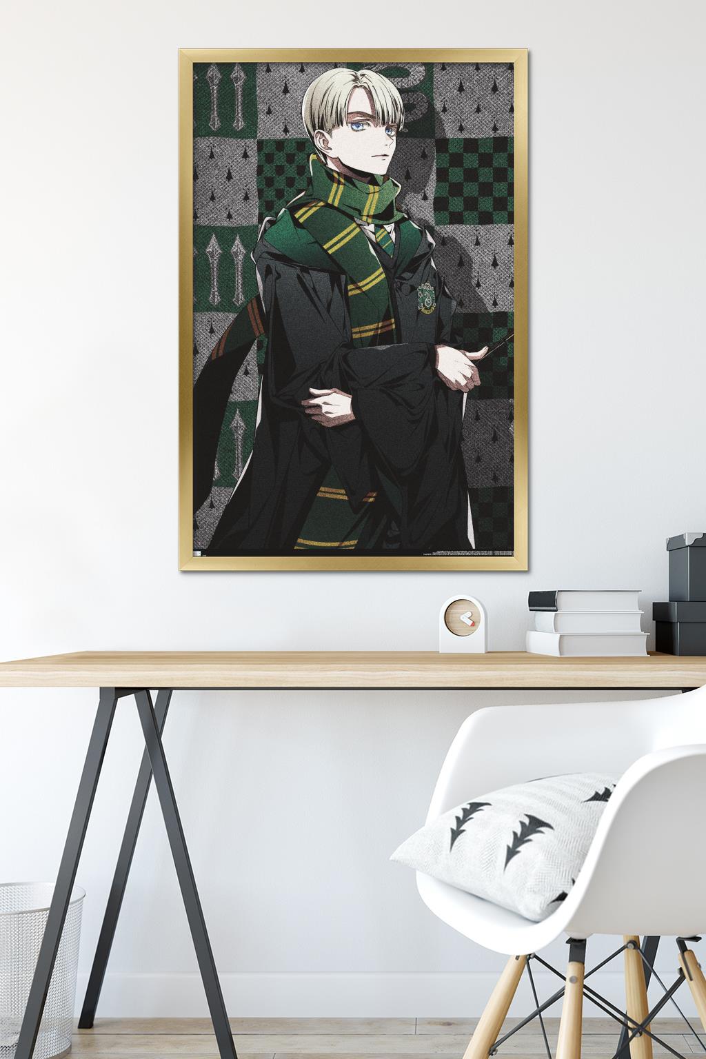 The Wizarding World: Harry Potter - Dynasty Draco Wall Poster, 22.375" x 34" Framed