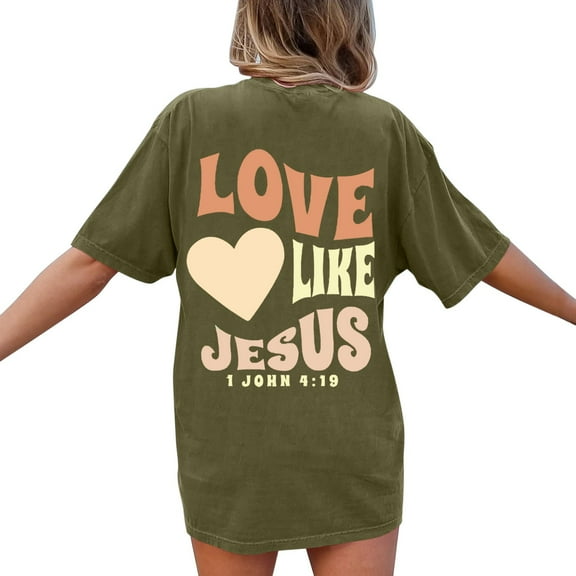 Womens T Shirts Shirts Graphic Tees Casual Short Sleeve Tops