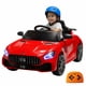 thumbnail image 1 of Carro Eléctrico Montable YEI Rojo Control Remoto Luces LED Bluetooth Puertas Abatibles, 1 of 8