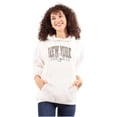 thumbnail image 3 of Popeye Vintage Varsity New York Hoodie Sweatshirt Women Men Brisco Brands S, 3 of 6