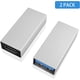 thumbnail image 1 of Pack Adaptador (Negro) USB C a USB 3.0, USB 3.1, USB 3.0 Hembra, 1 of 5
