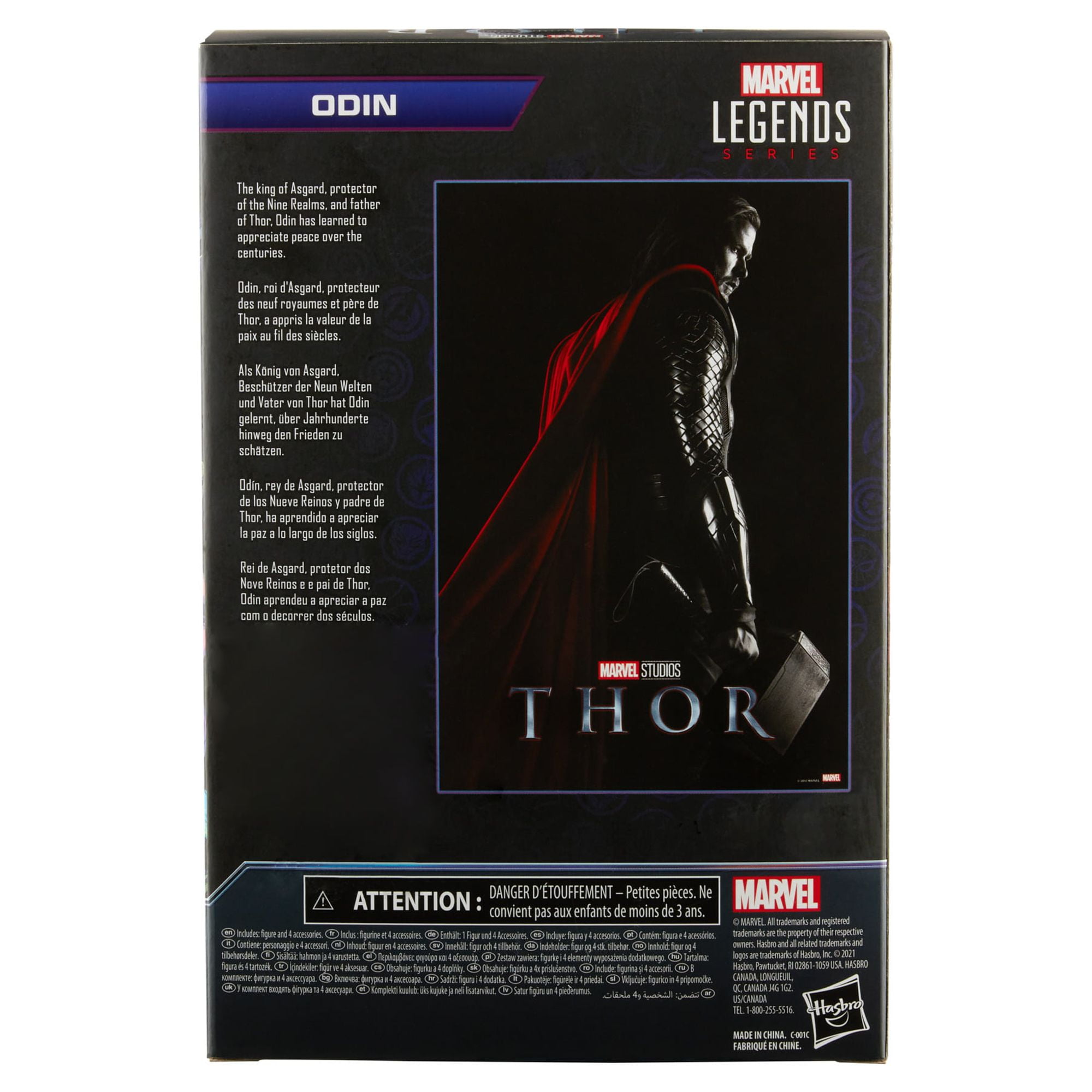 Hasbro Marvel Legends Series Action Figure Odin, Premium Design, 5 Accessories