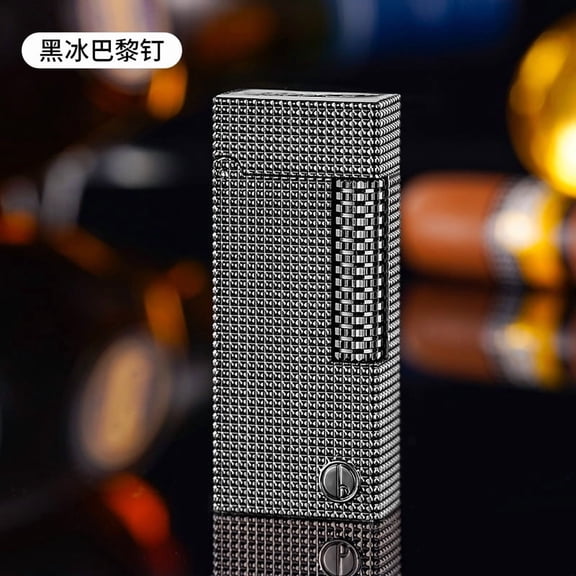 Bbsisgo Kerosene lighters, Candle lighters, Gift lighters for men and women(Without fuel),黑冰巴黎钉