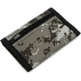 thumbnail image 3 of XINQIHANG RFID Trifold Canvas Outdoor Sports Wallet for Kids-Front Pocket Wallet with Magic Sticker (Digital Beige), 3 of 6