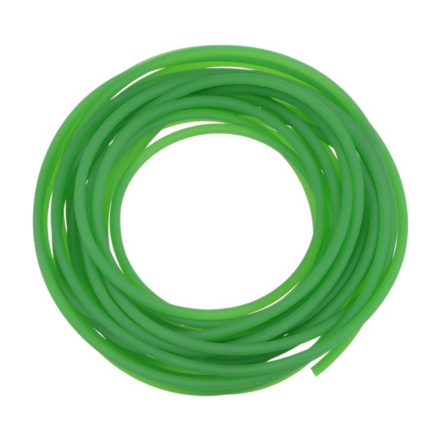 Unique Bargains Polyurethane Round Belts 4mm Dia 26.25ft(8 Meters) Length Rough Surface PU Urethane Belt for Drive Transmission, Green
