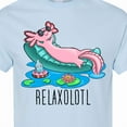 thumbnail image 4 of Inktastic Relaxolotl Cute Axolotl on Summer Vacation T-Shirt, 4 of 5