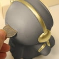 thumbnail image 4 of Uhuya Lighted Astronaut Decor Battery Include Clear LED Lights, Piggys Bank, Hanging Astronaut Pendant Novel Props Light for Party Home Decor Gray, 4 of 7