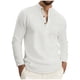 thumbnail image 2 of pstuiky camisas de manga larga para hombre, Blusa/camisa informal y moderna de manga larga con botones para hombre Tops casuales para hombres s, 2 of 9